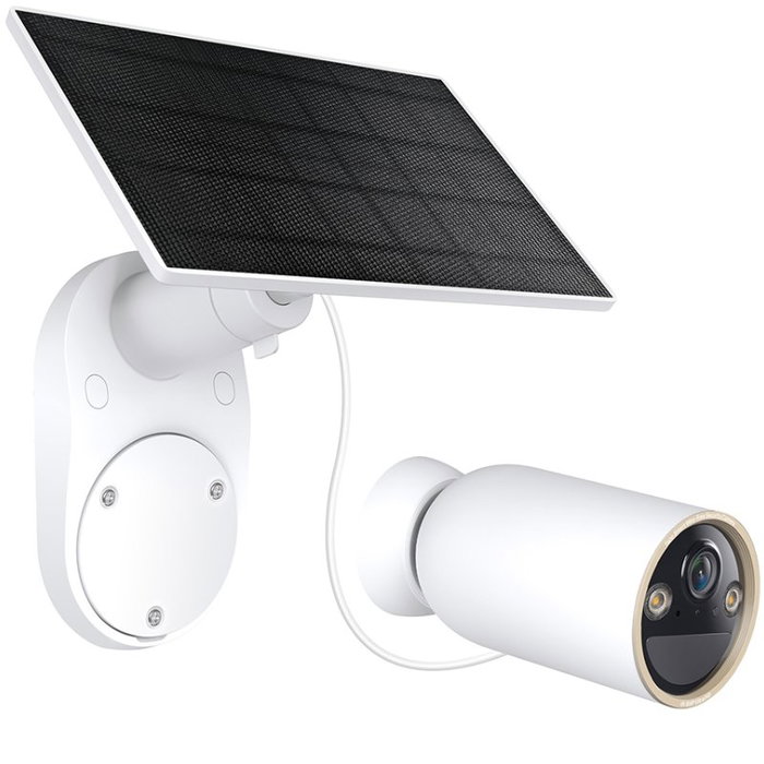 TP-Link Tapo C460 KIT Cámara de Videovigilancia 4K Exterior con Batería y Panel Solar Visión Nocturna Control App IA